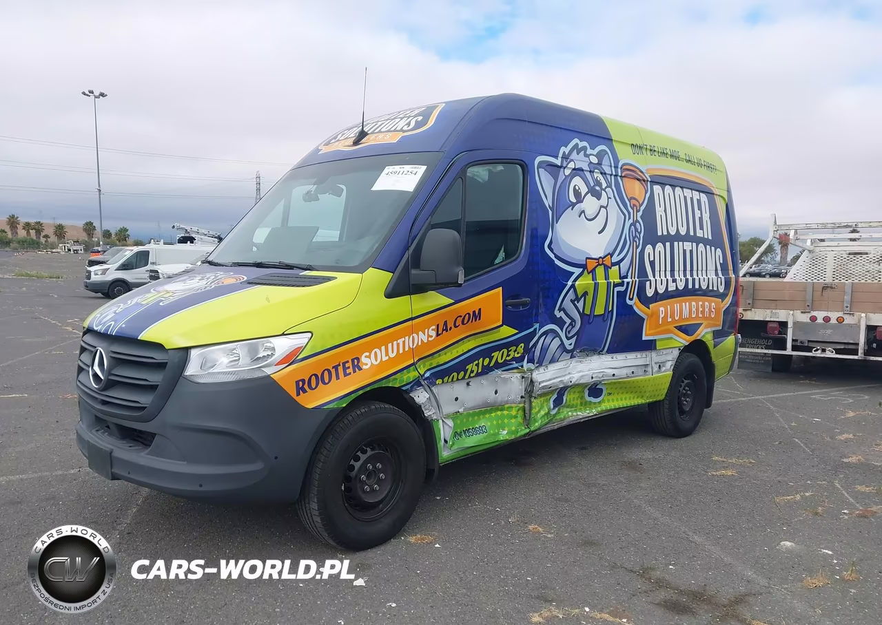 2023 Mercedes-Benz Sprinter 2500 Standard Roof 4-Cyl Diesel VIN:W1Y4KBHY4PT153793 - 2