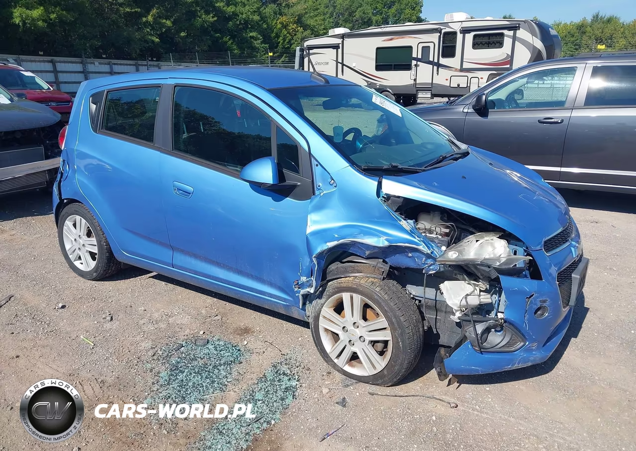 2013 Chevrolet Spark Ls VIN:KL8CB6S93DC626547 - 1