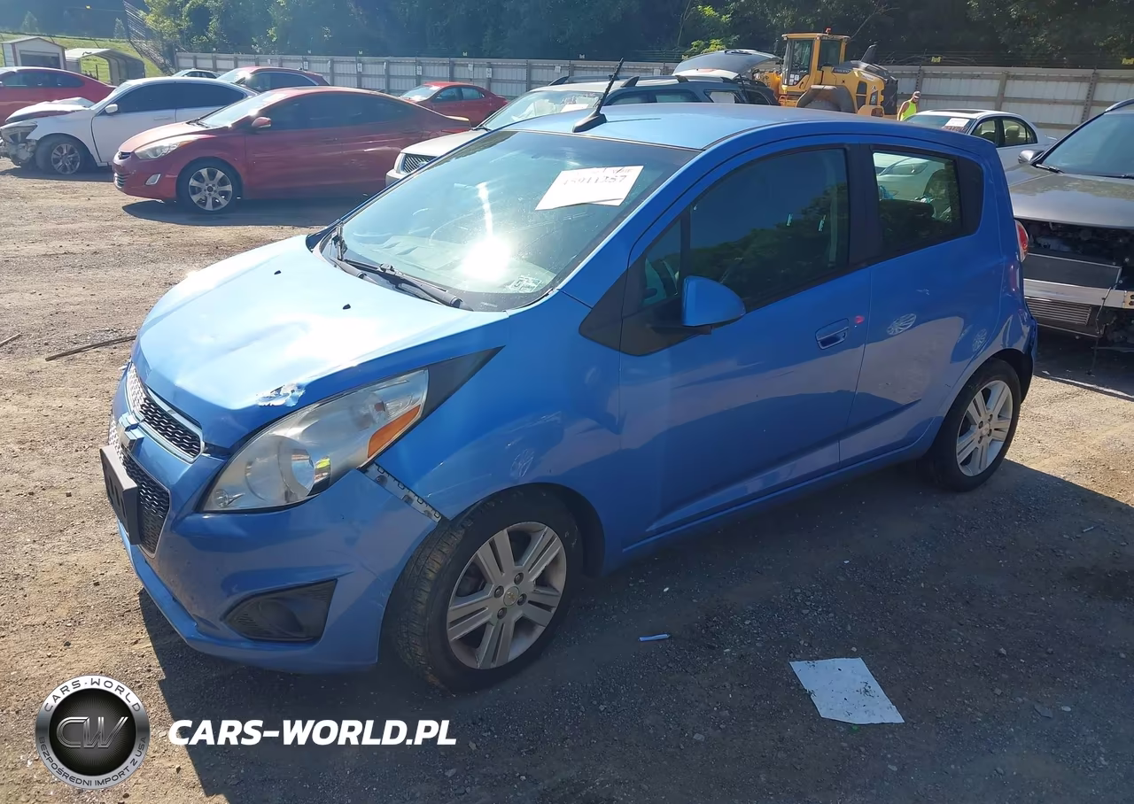 2013 Chevrolet Spark Ls VIN:KL8CB6S93DC626547 - 2