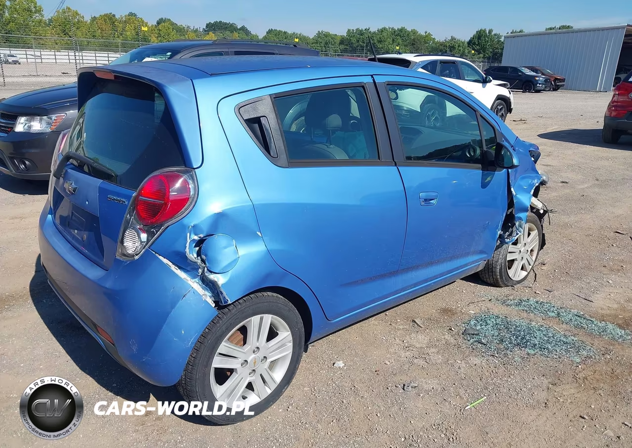 2013 Chevrolet Spark Ls VIN:KL8CB6S93DC626547 - 4