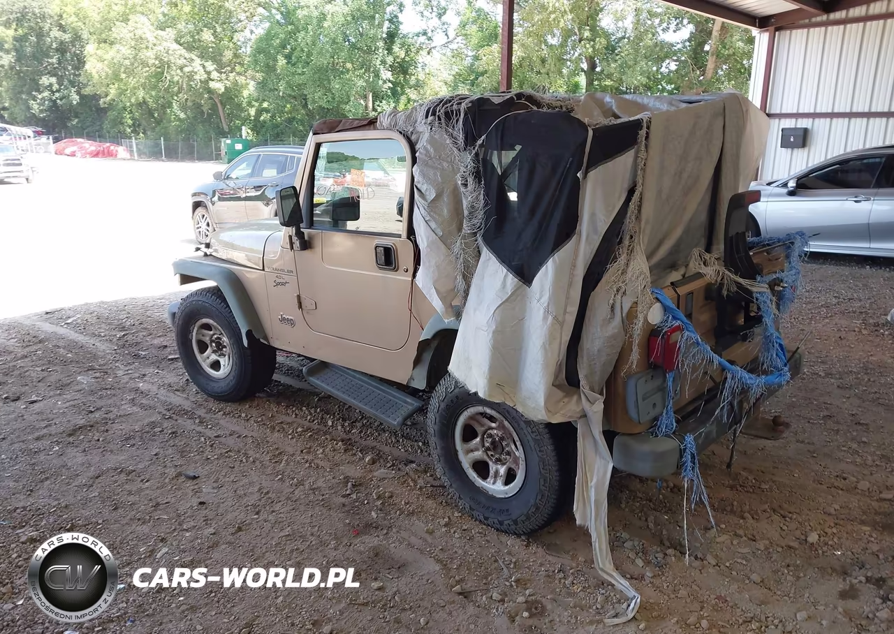 2000 Jeep Wrangler Sport VIN:1J4FA49S2YP769180 - 3