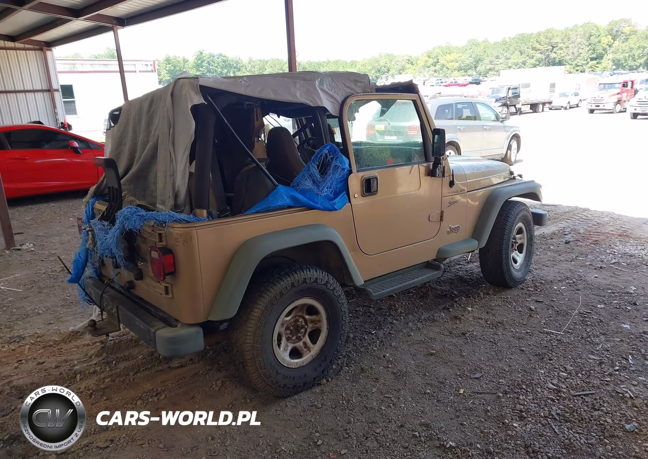 2000 Jeep Wrangler Sport VIN:1J4FA49S2YP769180 - 4