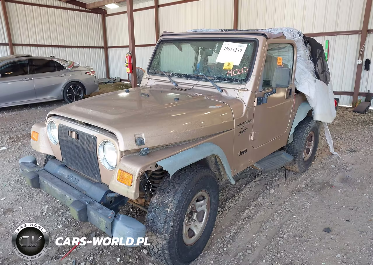 2000 Jeep Wrangler Sport VIN:1J4FA49S2YP769180 - 6