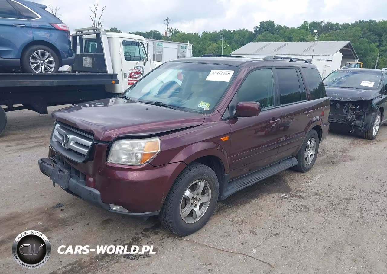 2008 Honda Pilot Ex VIN:5FNYF18448B025415 - 2