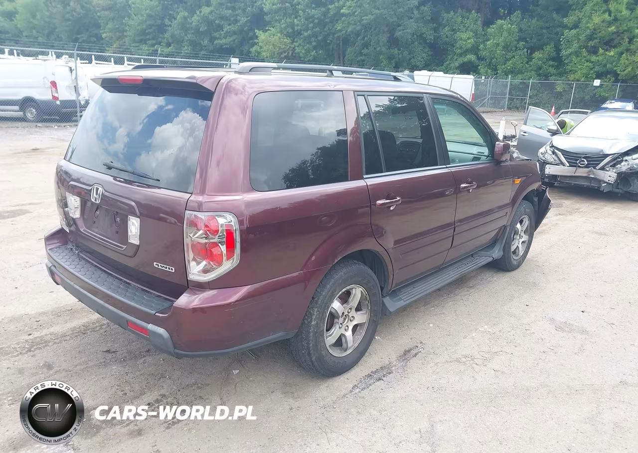 2008 Honda Pilot Ex VIN:5FNYF18448B025415 - 4