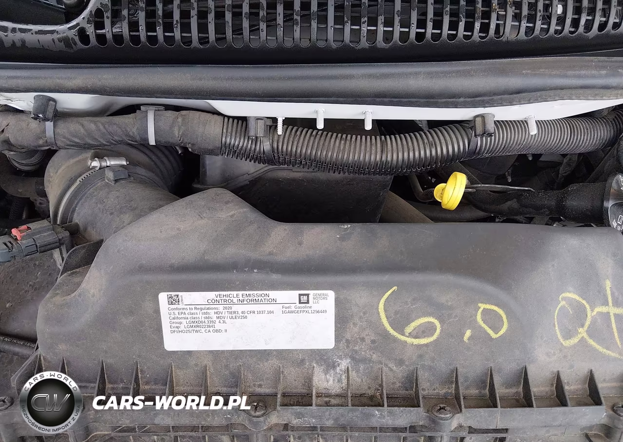 2020 Chevrolet Express Passenger Rwd 2500 Regular Wheelbase Ls VIN:1GAWGEFPXL1256449 - 10