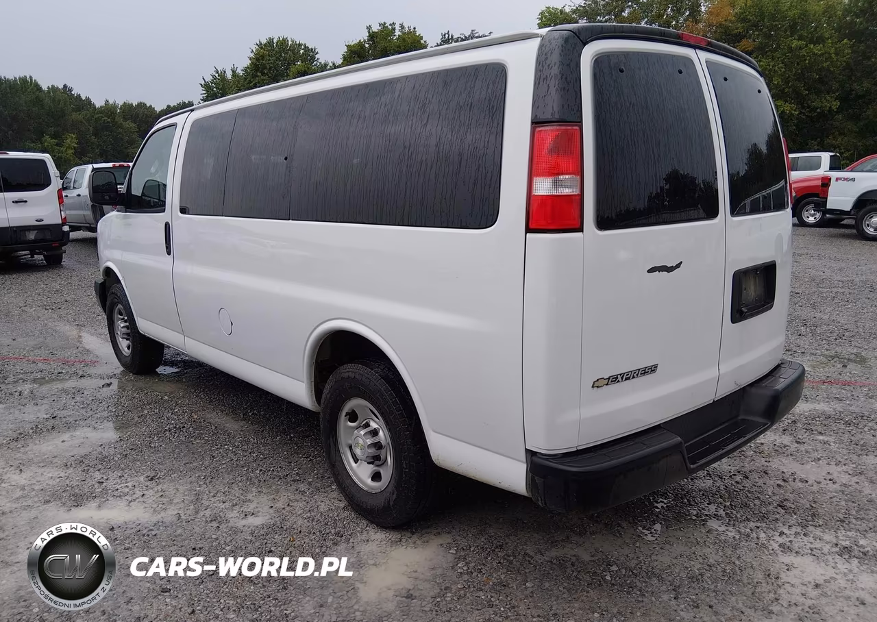 2020 Chevrolet Express Passenger Rwd 2500 Regular Wheelbase Ls VIN:1GAWGEFPXL1256449 - 3
