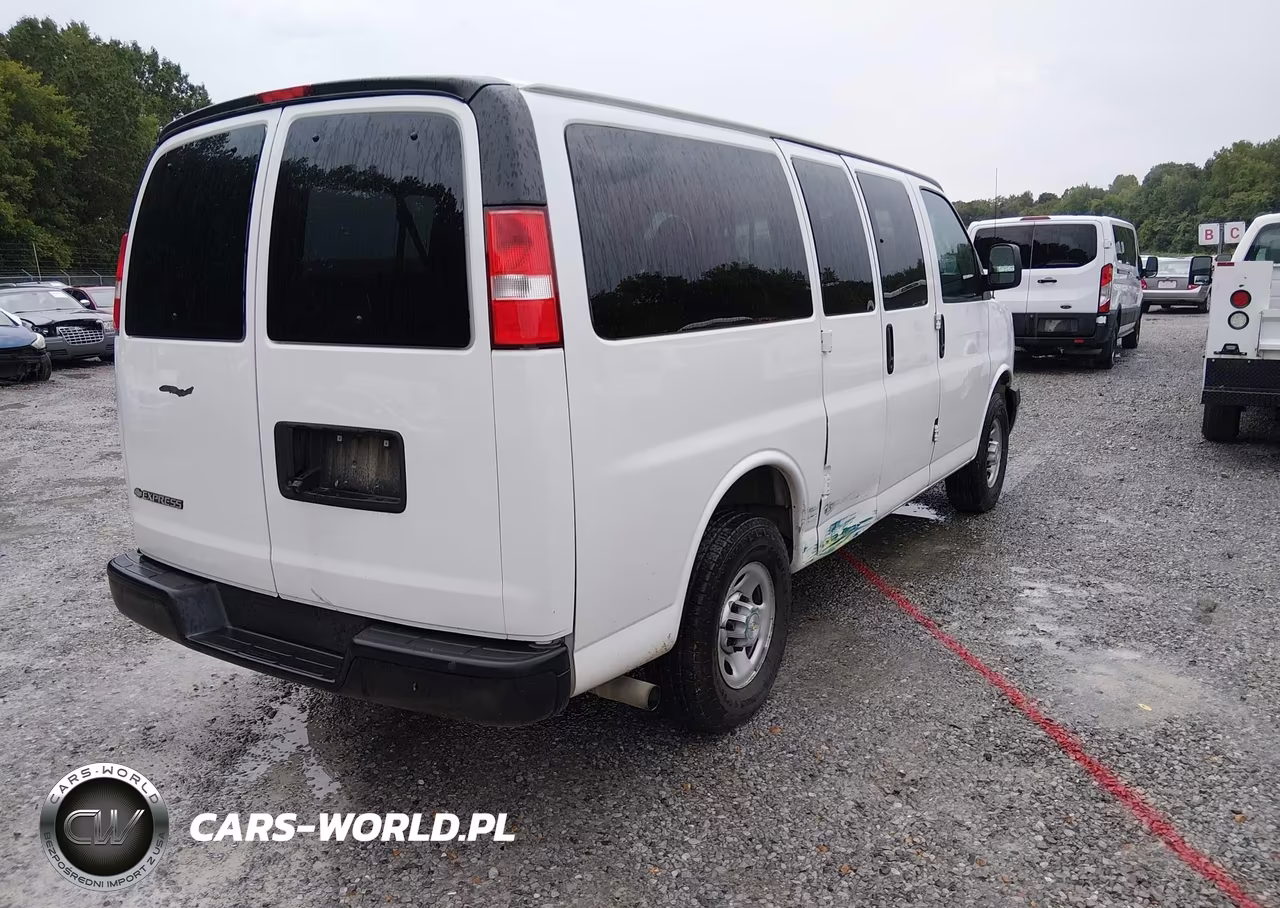 2020 Chevrolet Express Passenger Rwd 2500 Regular Wheelbase Ls VIN:1GAWGEFPXL1256449 - 4