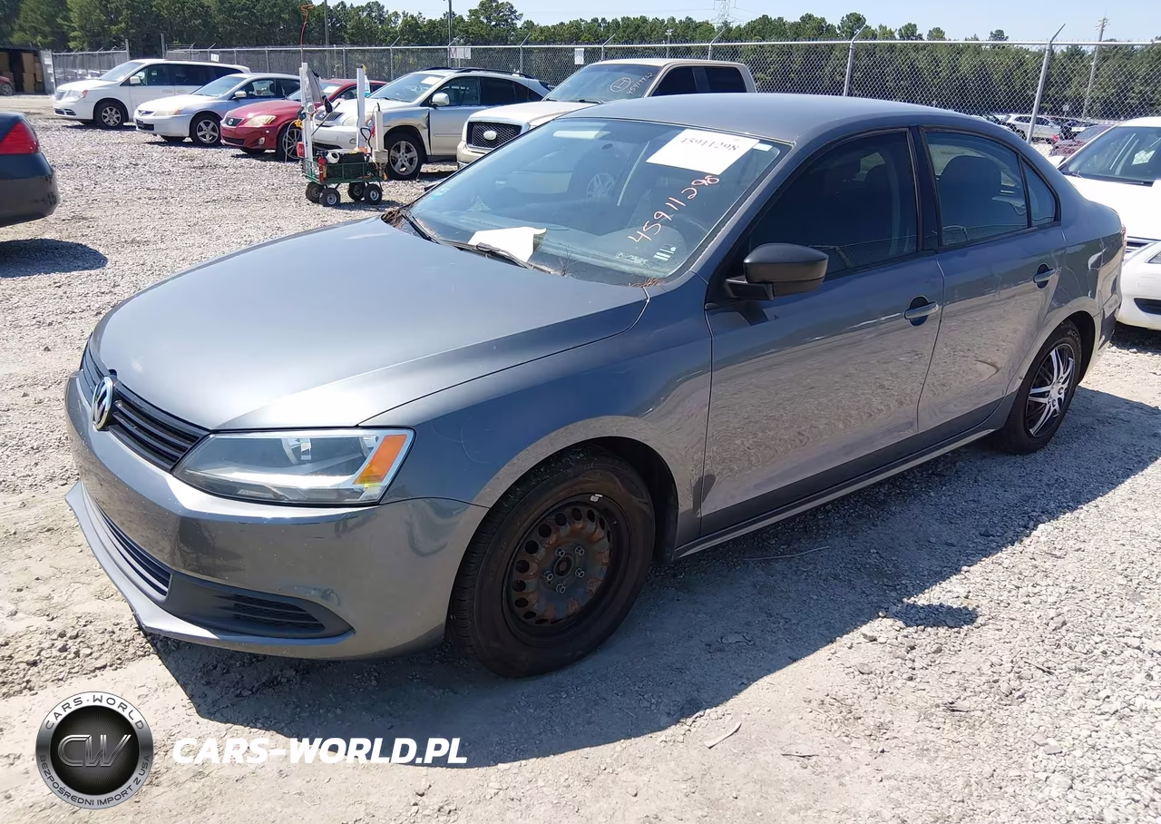 2012 Volkswagen Jetta 2.0L S VIN:3VW2K7AJ6CM411811 - 2