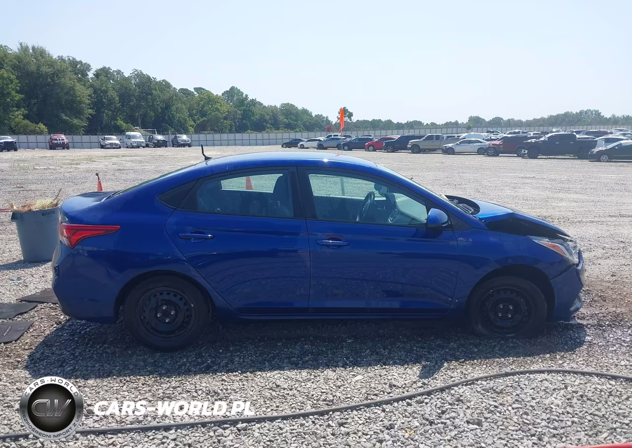 2022 Hyundai Accent Se VIN:3KPC24A6XNE163898 - 12