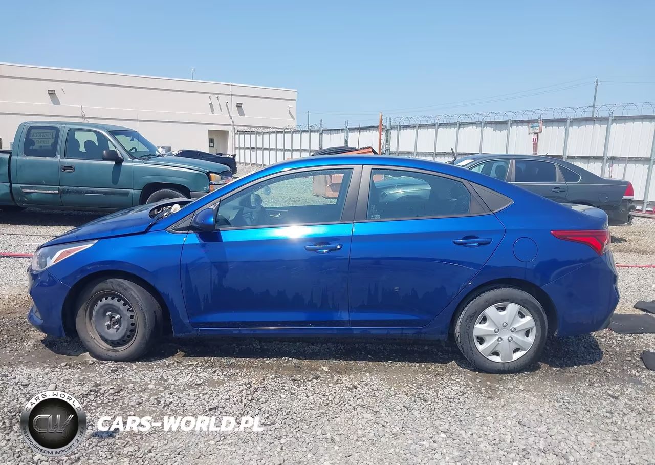 2022 Hyundai Accent Se VIN:3KPC24A6XNE163898 - 13