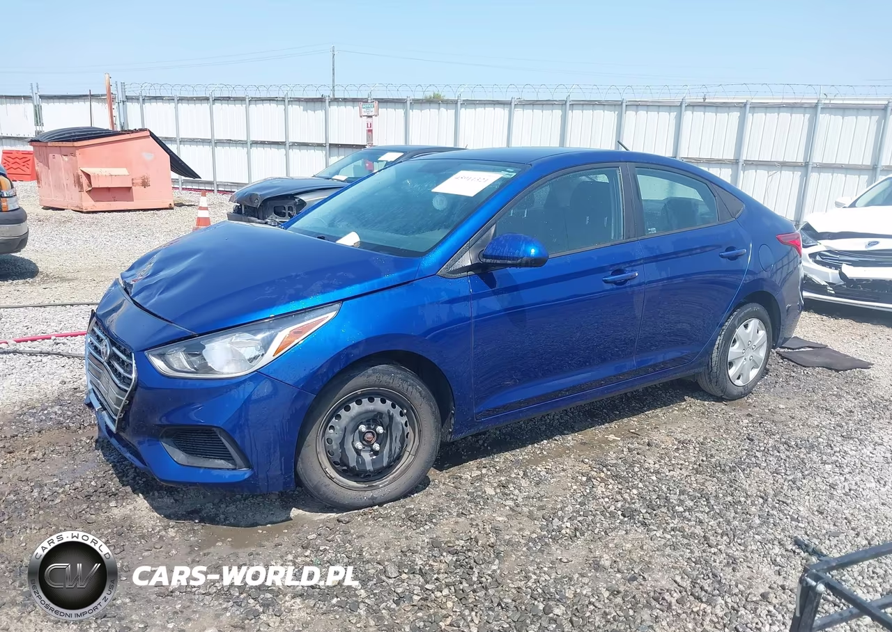 2022 Hyundai Accent Se VIN:3KPC24A6XNE163898 - 2