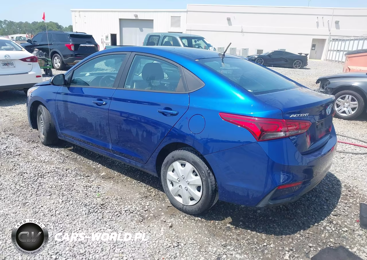 2022 Hyundai Accent Se VIN:3KPC24A6XNE163898 - 3