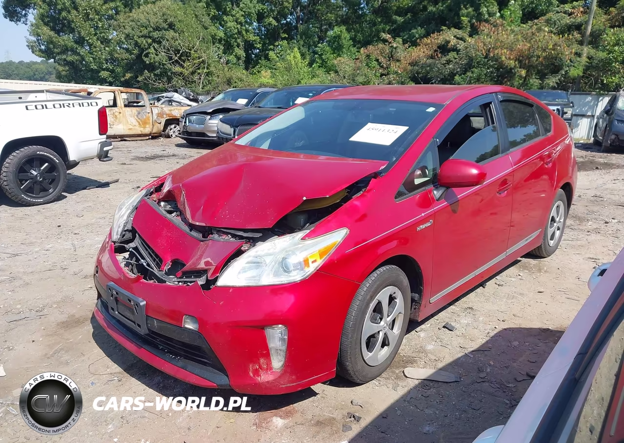 2012 Toyota Prius Four VIN:JTDKN3DU6C5473269 - 2