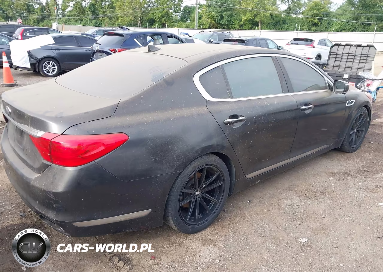2015 Kia K900 Luxury VIN:KNALW4D47F6021222 - 4