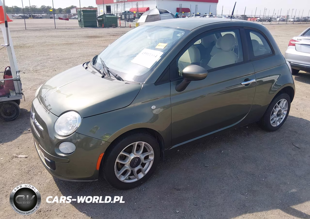 2012 Fiat 500 Pop VIN:3C3CFFAR0CT381274 - 2