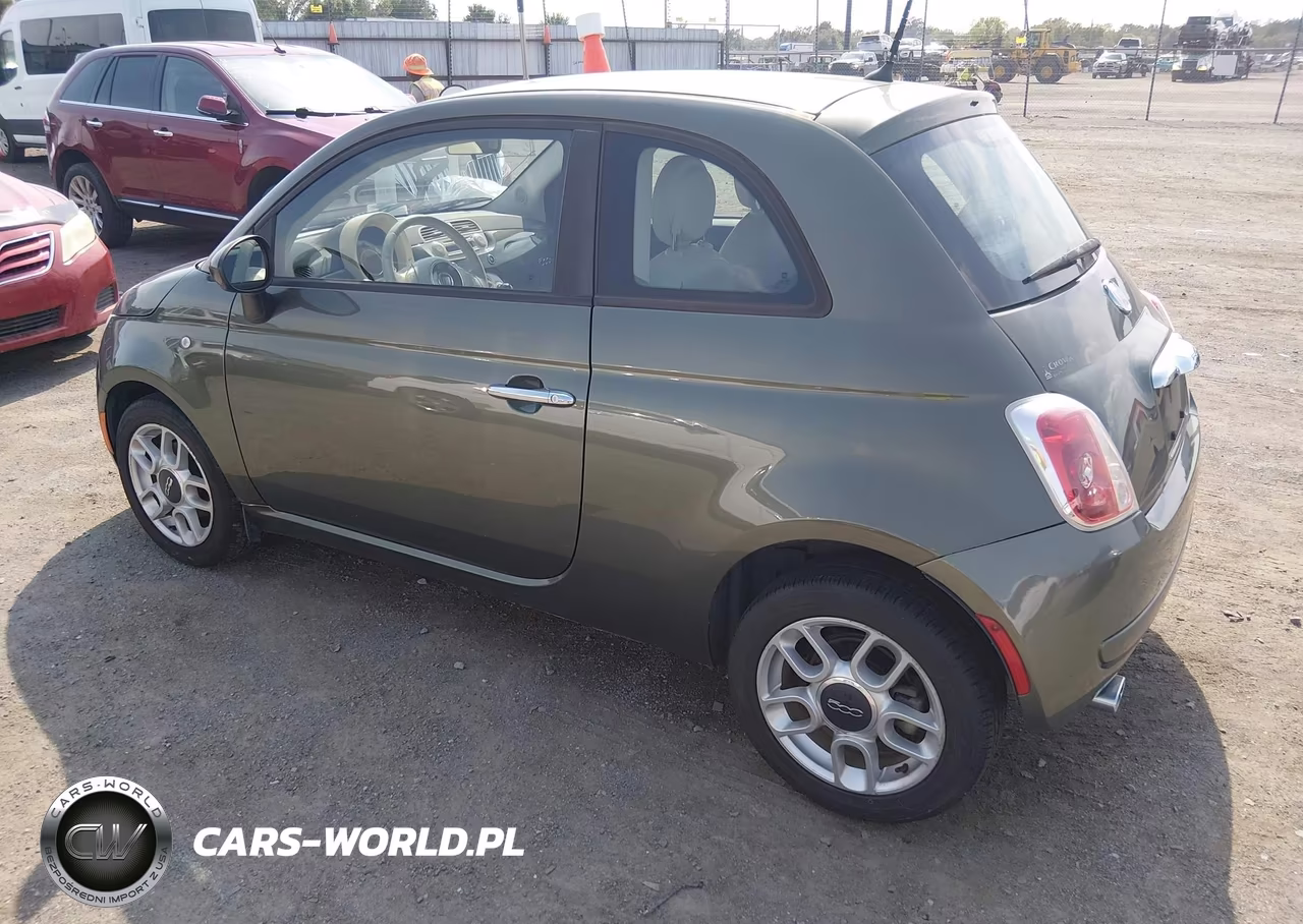 2012 Fiat 500 Pop VIN:3C3CFFAR0CT381274 - 3