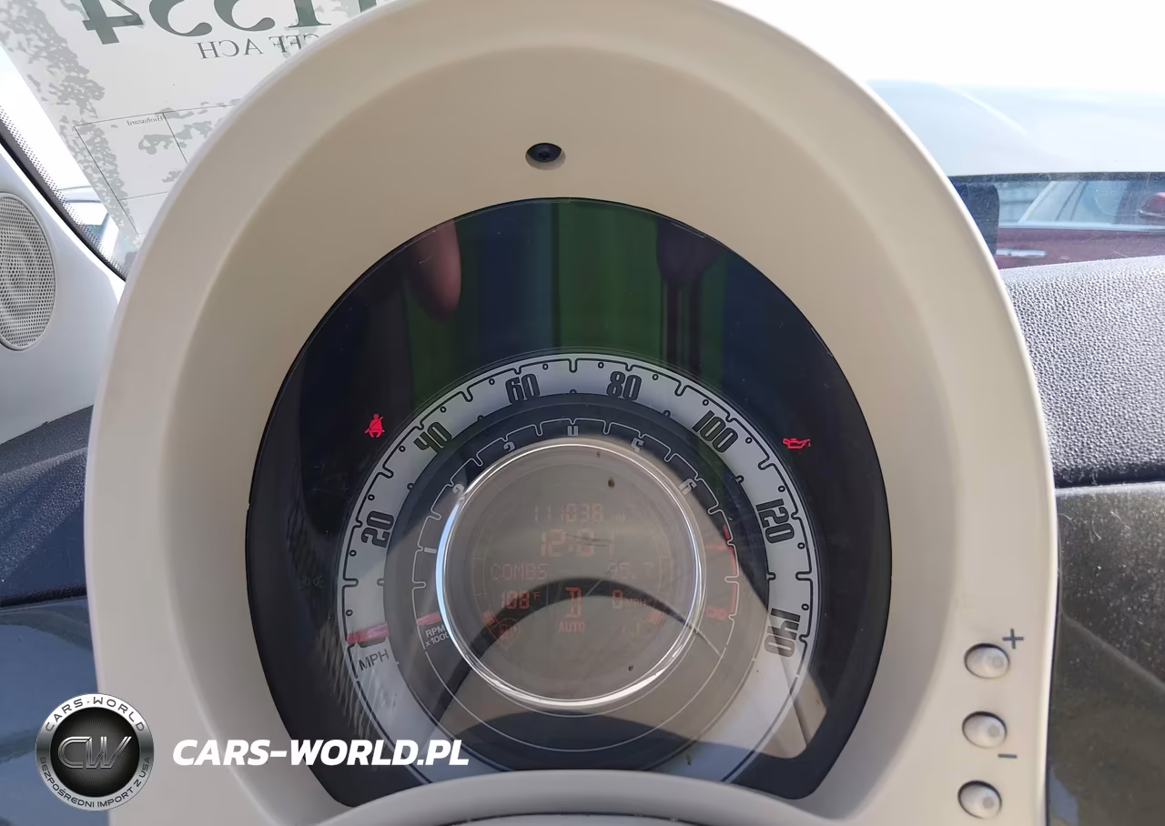 2012 Fiat 500 Pop VIN:3C3CFFAR0CT381274 - 7