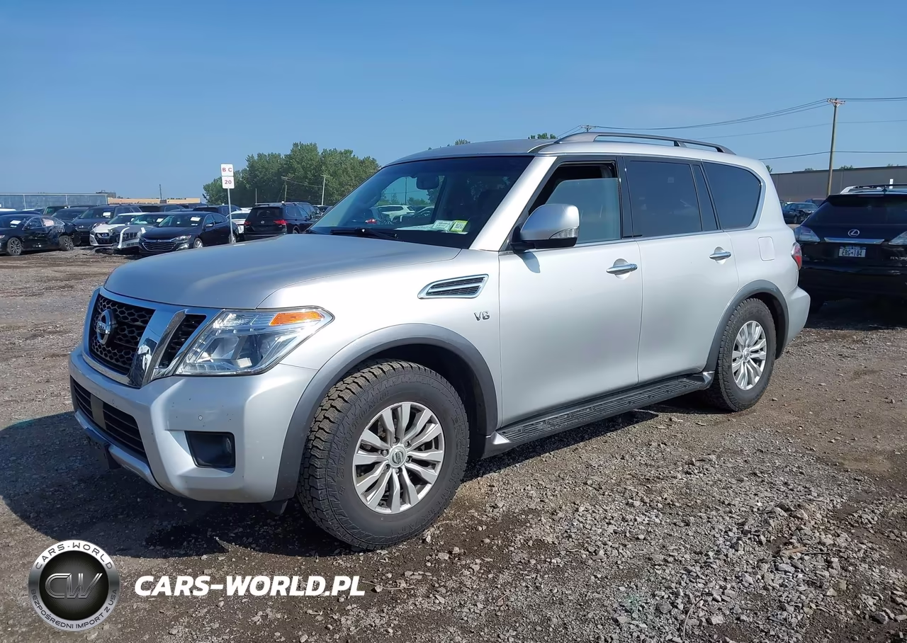 2018 Nissan Armada Sv VIN:JN8AY2ND1J9054235 - 2