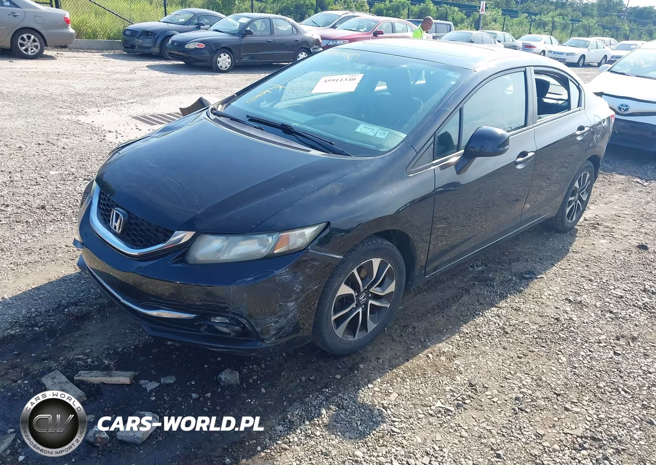 2013 Honda Civic Ex-L VIN:19XFB2F98DE228931 - 2