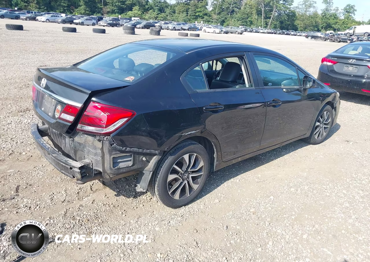 2013 Honda Civic Ex-L VIN:19XFB2F98DE228931 - 4