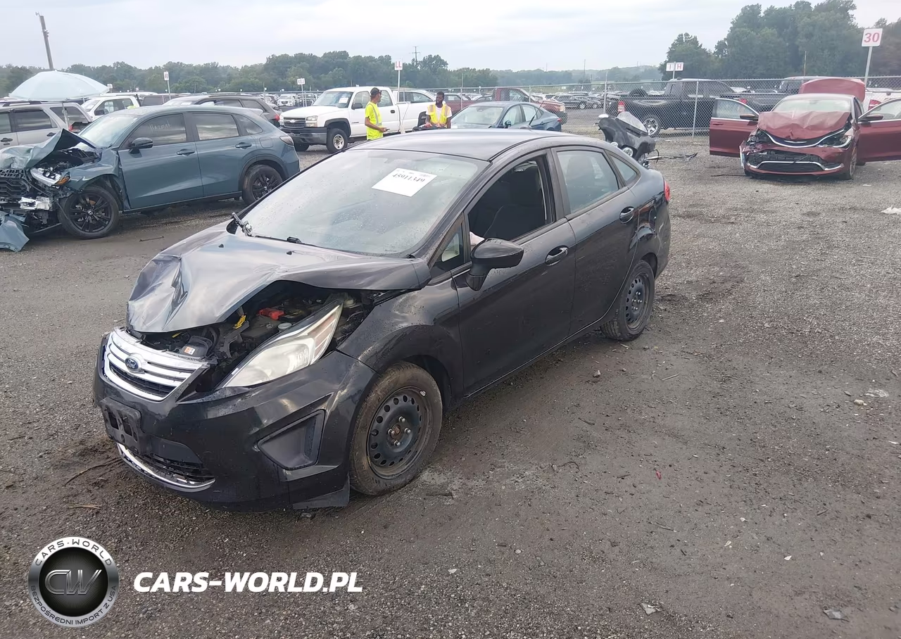 2012 Ford Fiesta Se VIN:3FADP4BJ0CM155651 - 2