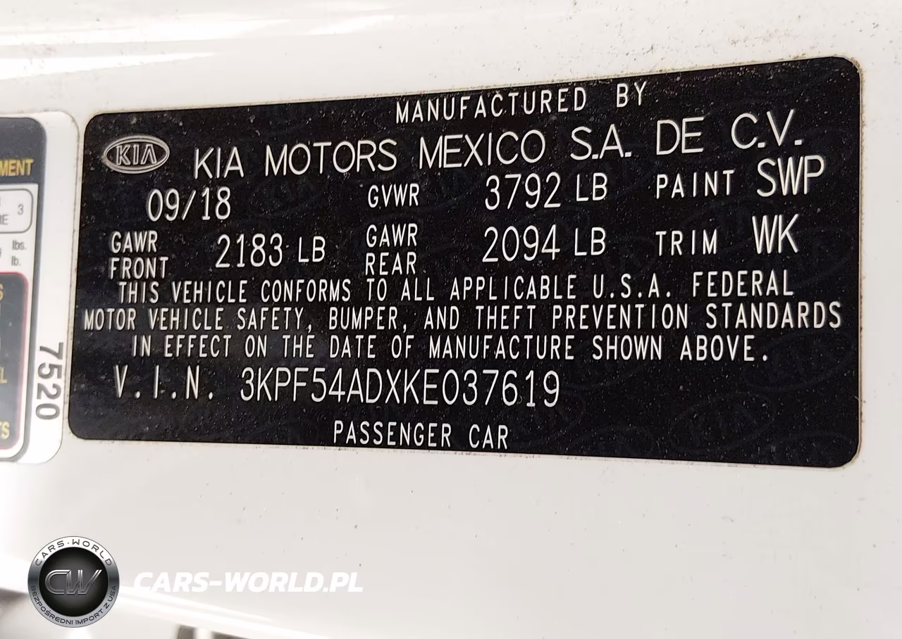 2019 Kia Forte Ex VIN:3KPF54ADXKE037619 - 9