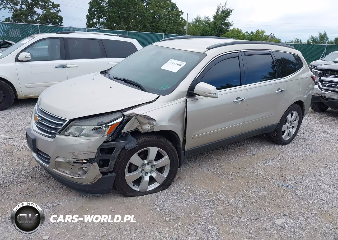 2014 Chevrolet Traverse Ltz VIN:1GNKRJKD1EJ350833 - 2
