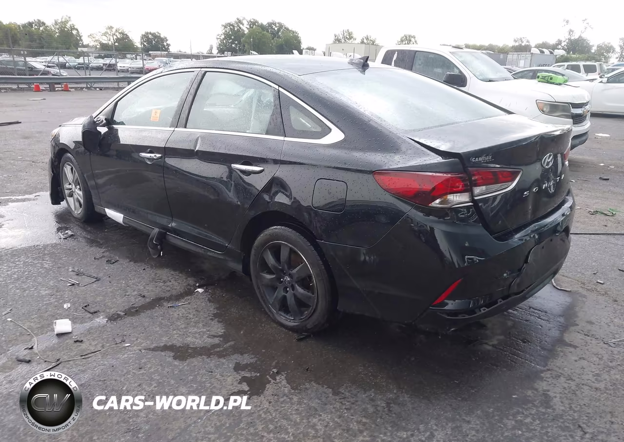 2018 Hyundai Sonata Sel VIN:5NPE34AFXJH635349 - 3