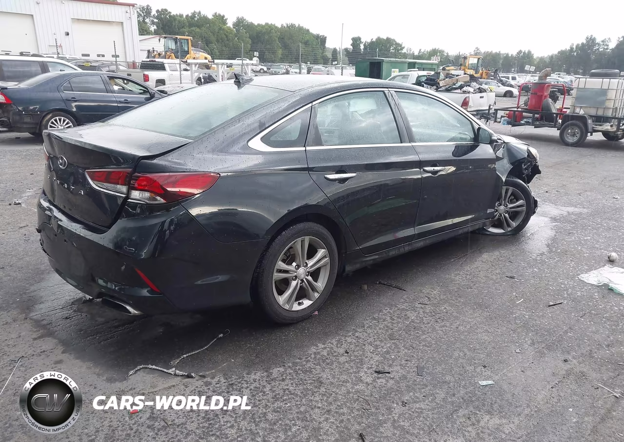 2018 Hyundai Sonata Sel VIN:5NPE34AFXJH635349 - 4