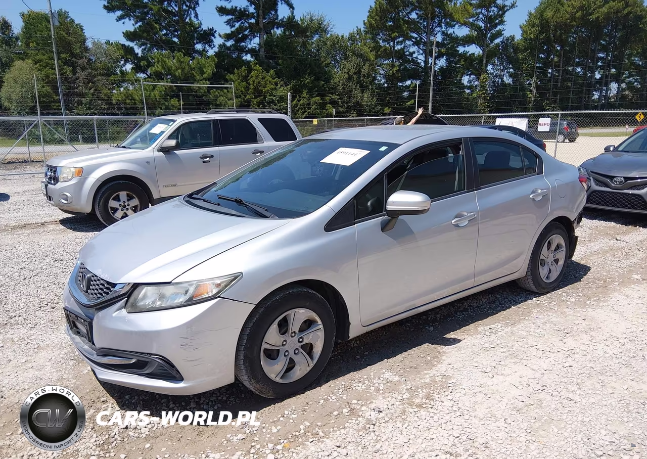 2014 Honda Civic Lx VIN:2HGFB2F55EH525532 - 2