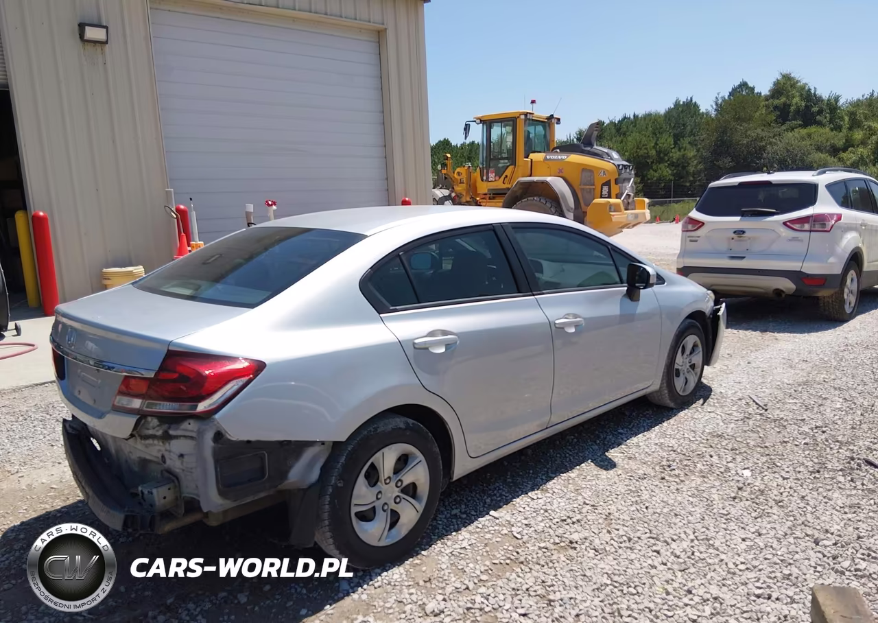 2014 Honda Civic Lx VIN:2HGFB2F55EH525532 - 4