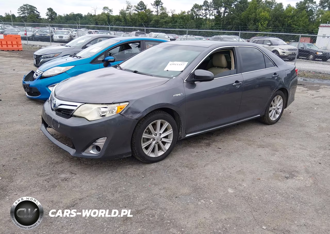 2014 Toyota Camry Hybrid Xle VIN:4T1BD1FK0EU126477 - 2