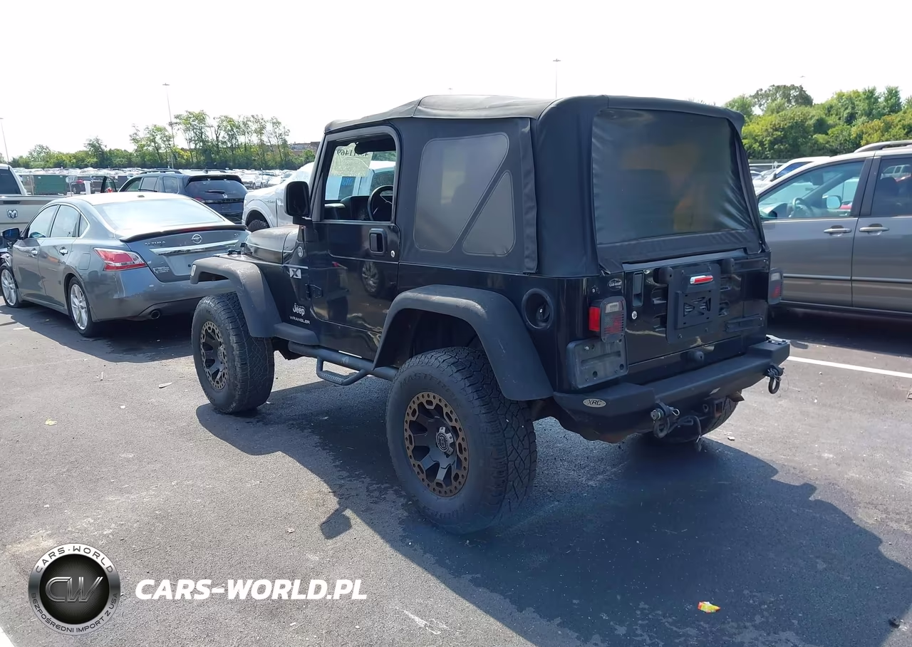 2005 Jeep Wrangler X VIN:1J4FA39S95P331116 - 3