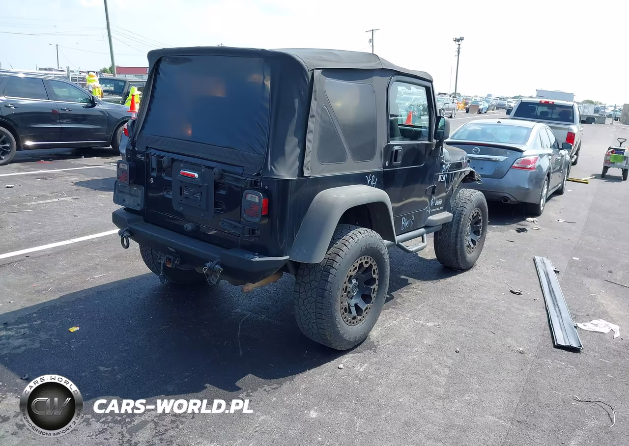 2005 Jeep Wrangler X VIN:1J4FA39S95P331116 - 4