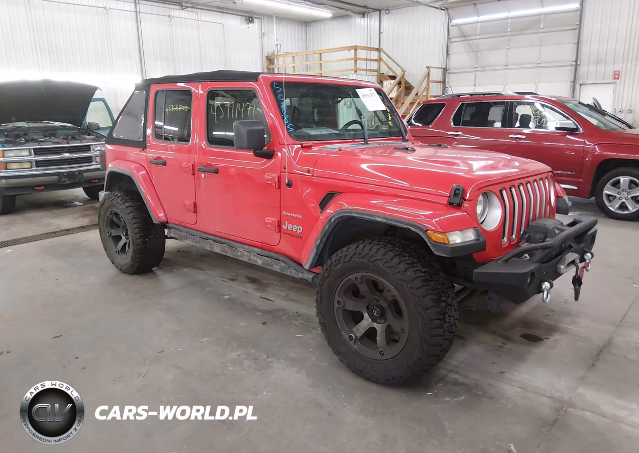 2018 Jeep Wrangler Unlimited Sahara VIN:1C4HJXEG2JW291808 - 1