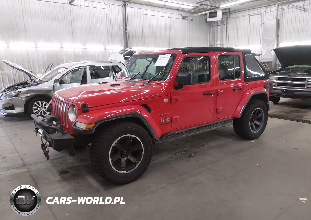 2018 Jeep Wrangler Unlimited Sahara VIN:1C4HJXEG2JW291808 - 2