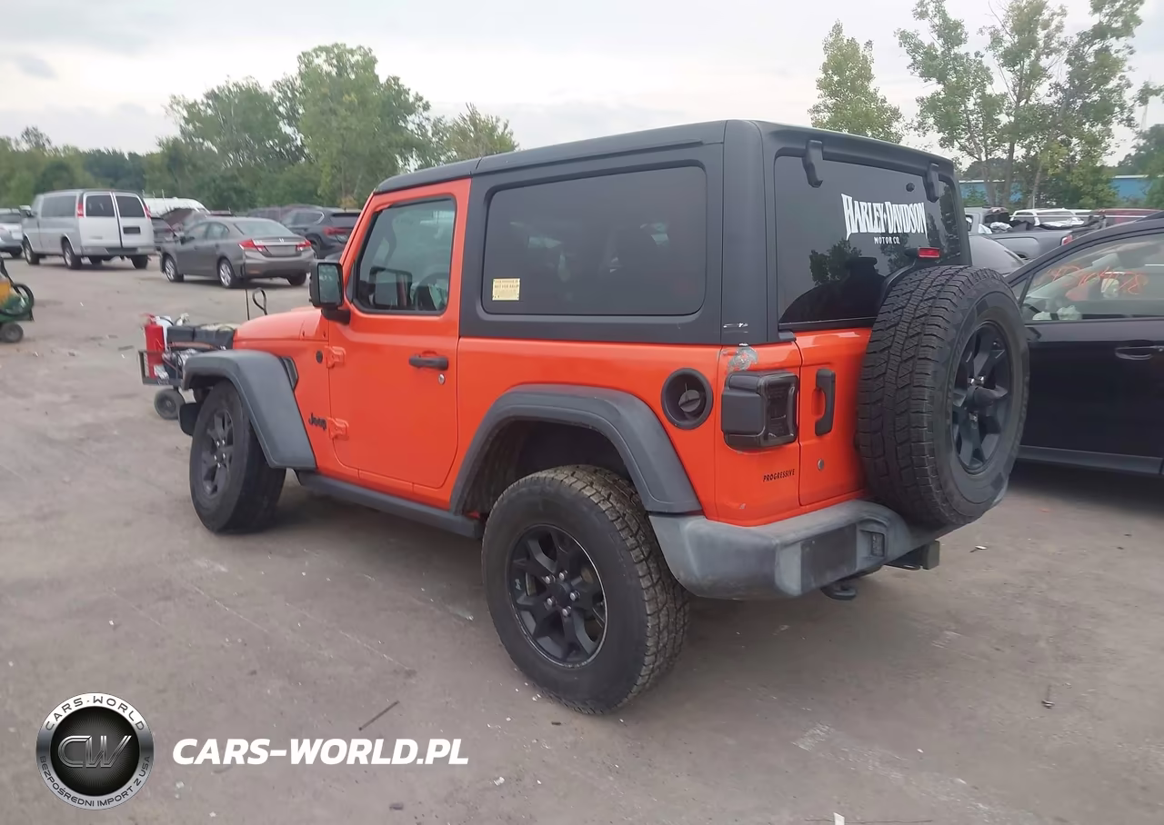 2020 Jeep Wrangler Willys Sport 4X4 VIN:1C4GJXAG4LW282807 - 3