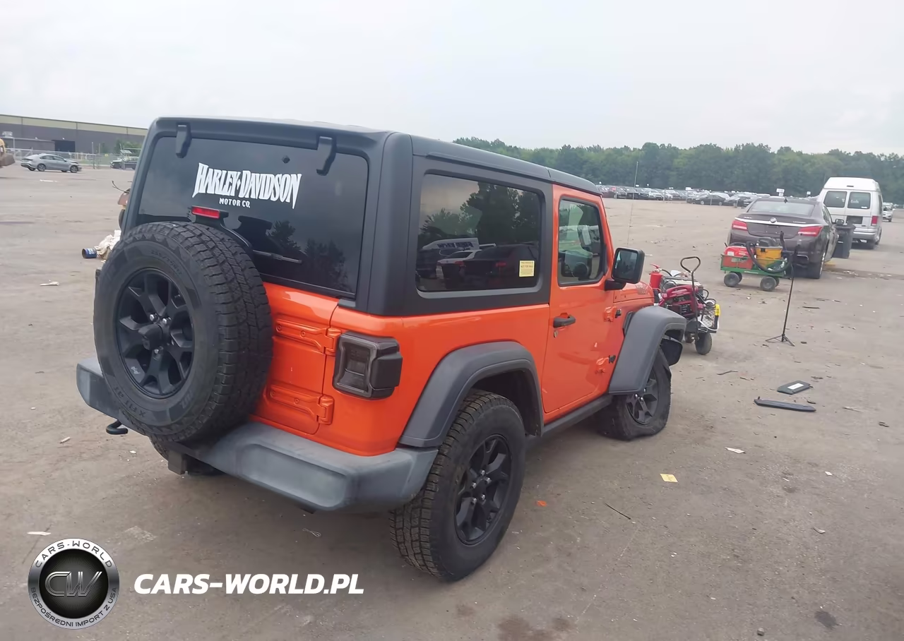 2020 Jeep Wrangler Willys Sport 4X4 VIN:1C4GJXAG4LW282807 - 4