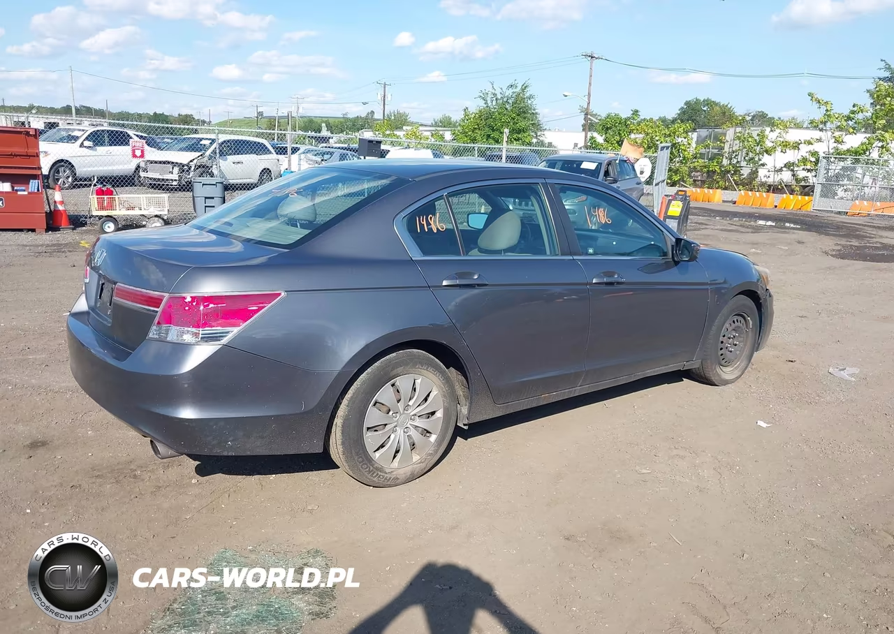 2012 Honda Accord Sdn Lx VIN:1HGCP2F34CA193730 - 4