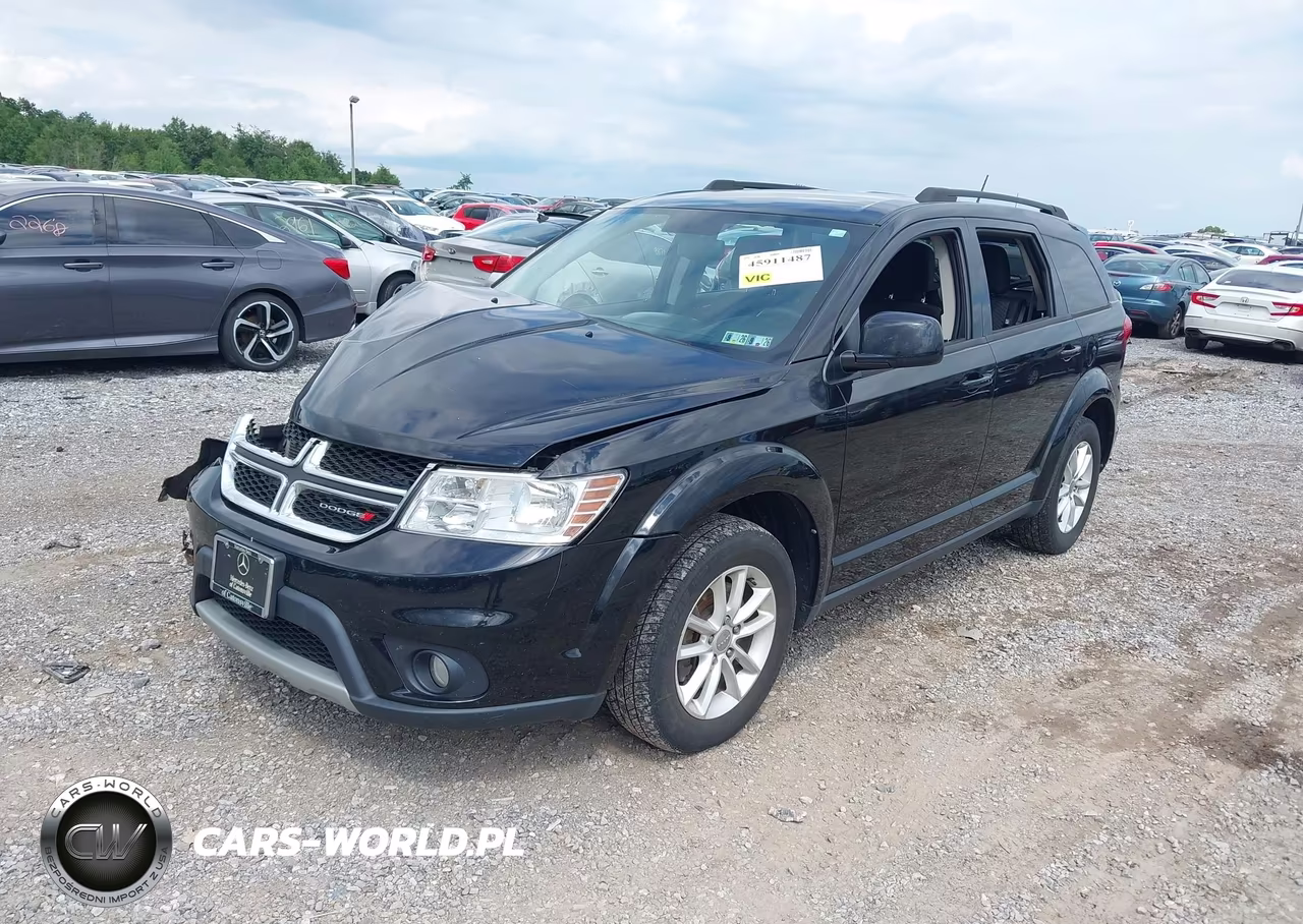 2017 Dodge Journey Sxt VIN:3C4PDCBB0HT554558 - 2