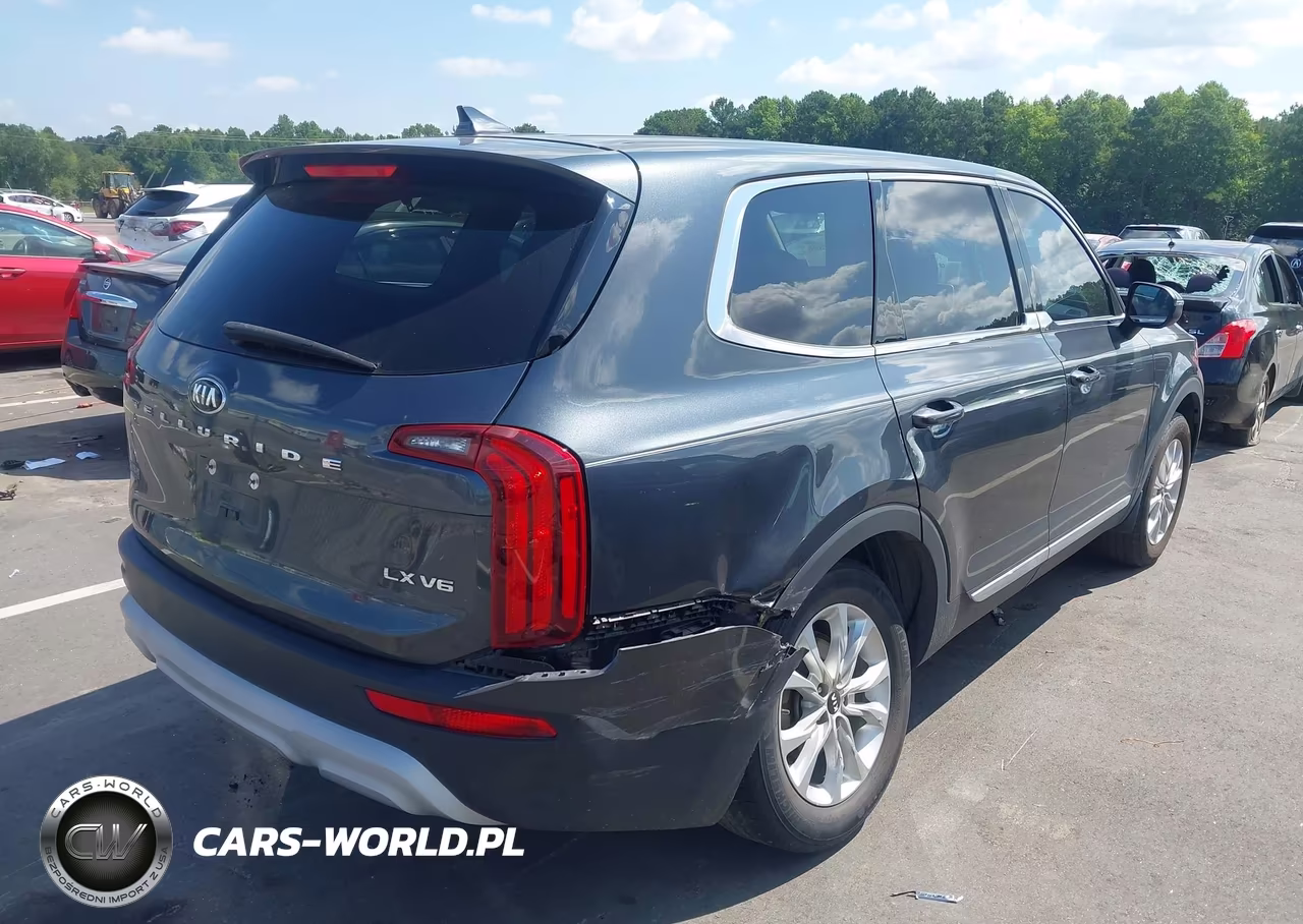 2020 Kia Telluride Lx VIN:5XYP24HC0LG012940 - 4