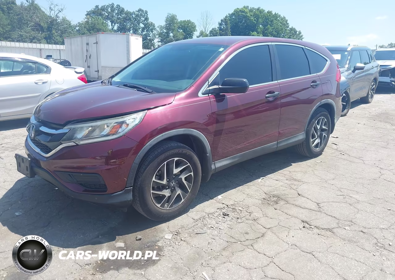 2016 Honda Cr-V Se VIN:5J6RM4H40GL134214 - 2