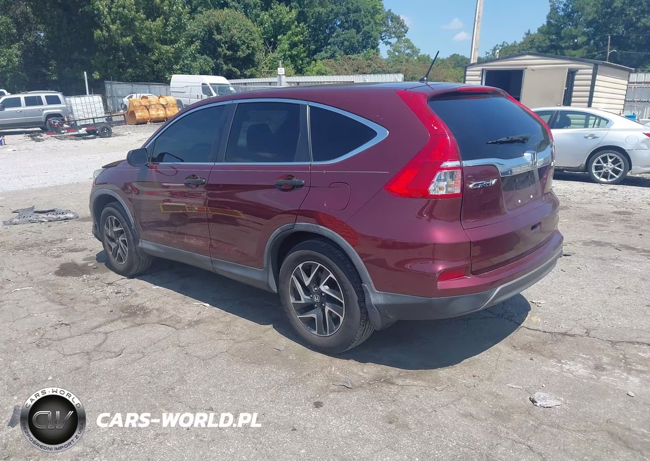 2016 Honda Cr-V Se VIN:5J6RM4H40GL134214 - 3