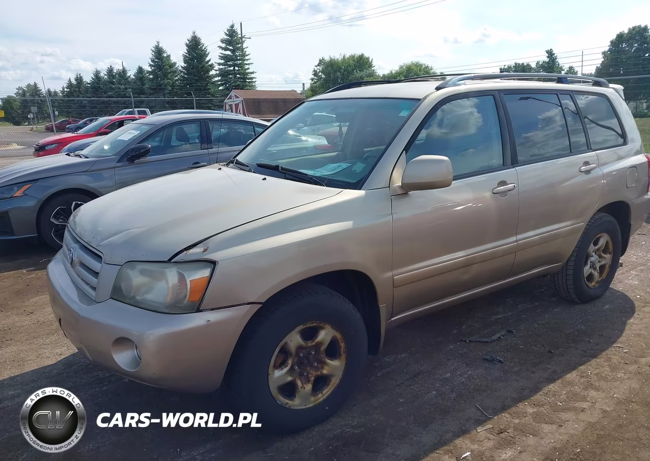 2007 Toyota Highlander VIN:JTEGD21A270166189 - 2