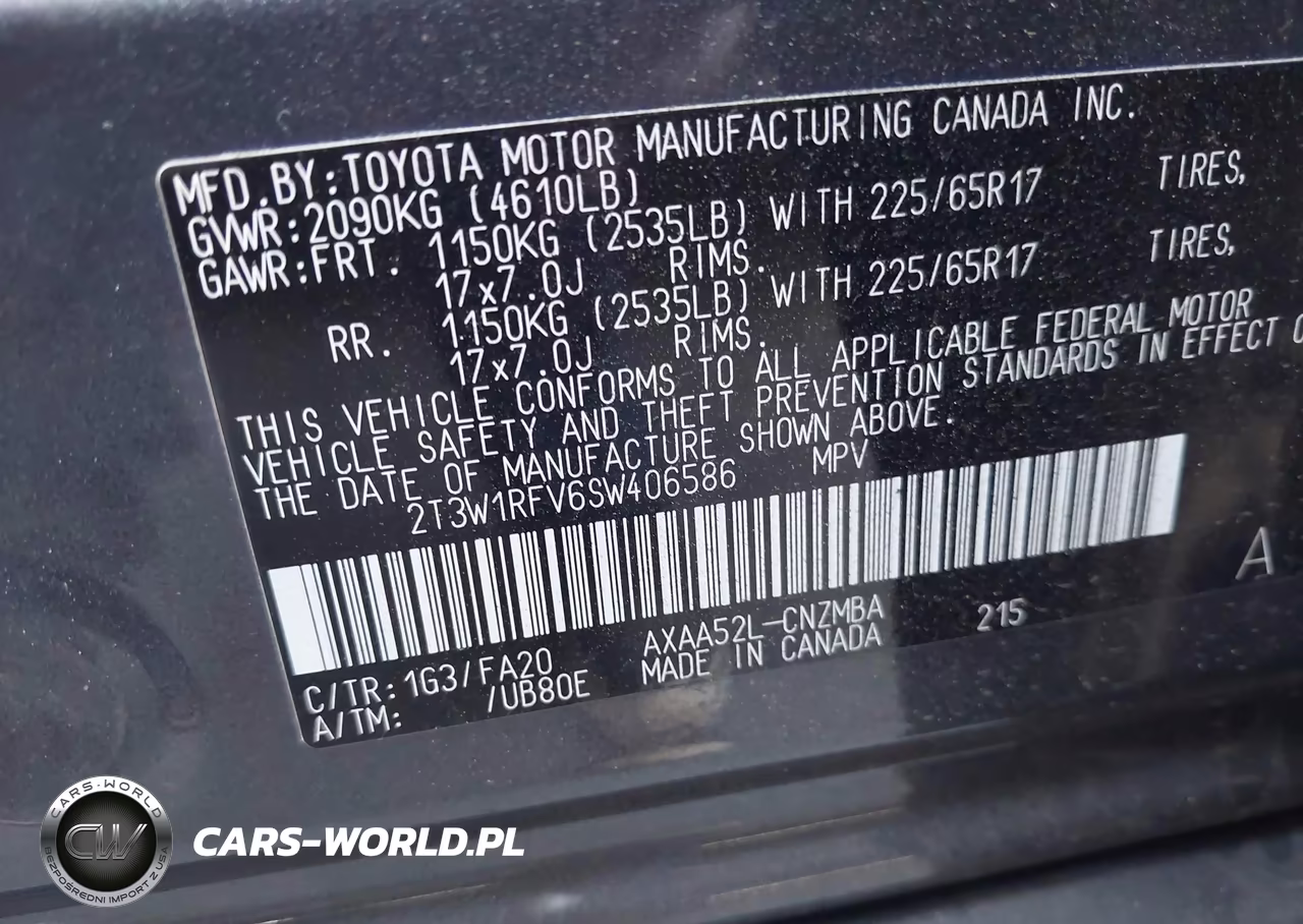 2025 Toyota Rav4 Xle VIN:2T3W1RFV6SW406586 - 9