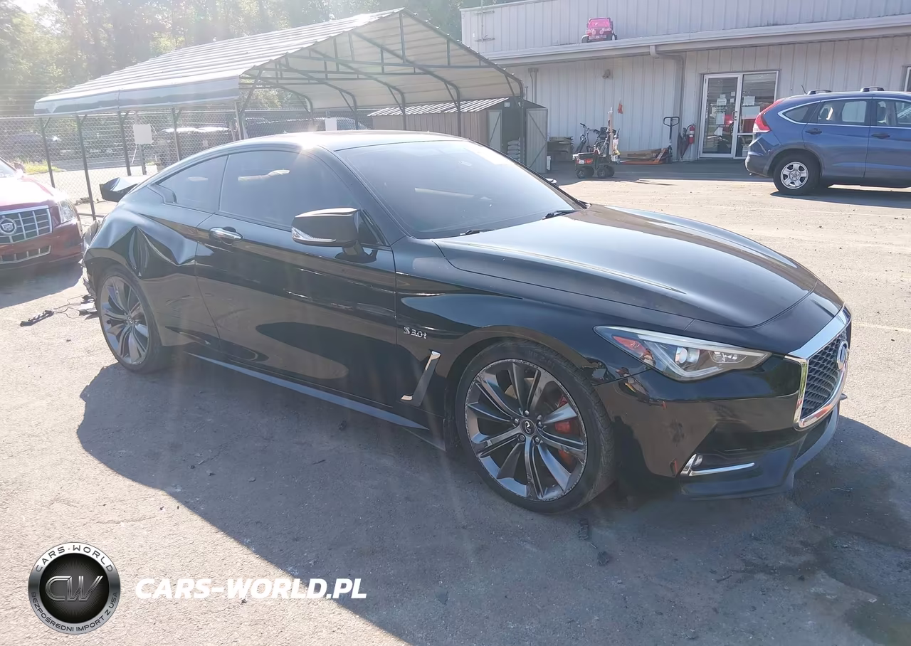 2018 Infiniti Q60 3.0T Red Sport 400