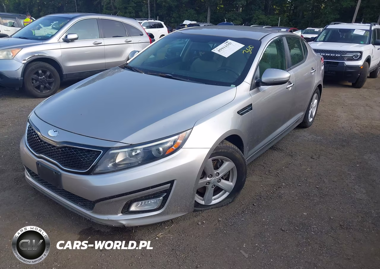2014 Kia Optima Lx VIN:KNAGM4A76E5519812 - 2
