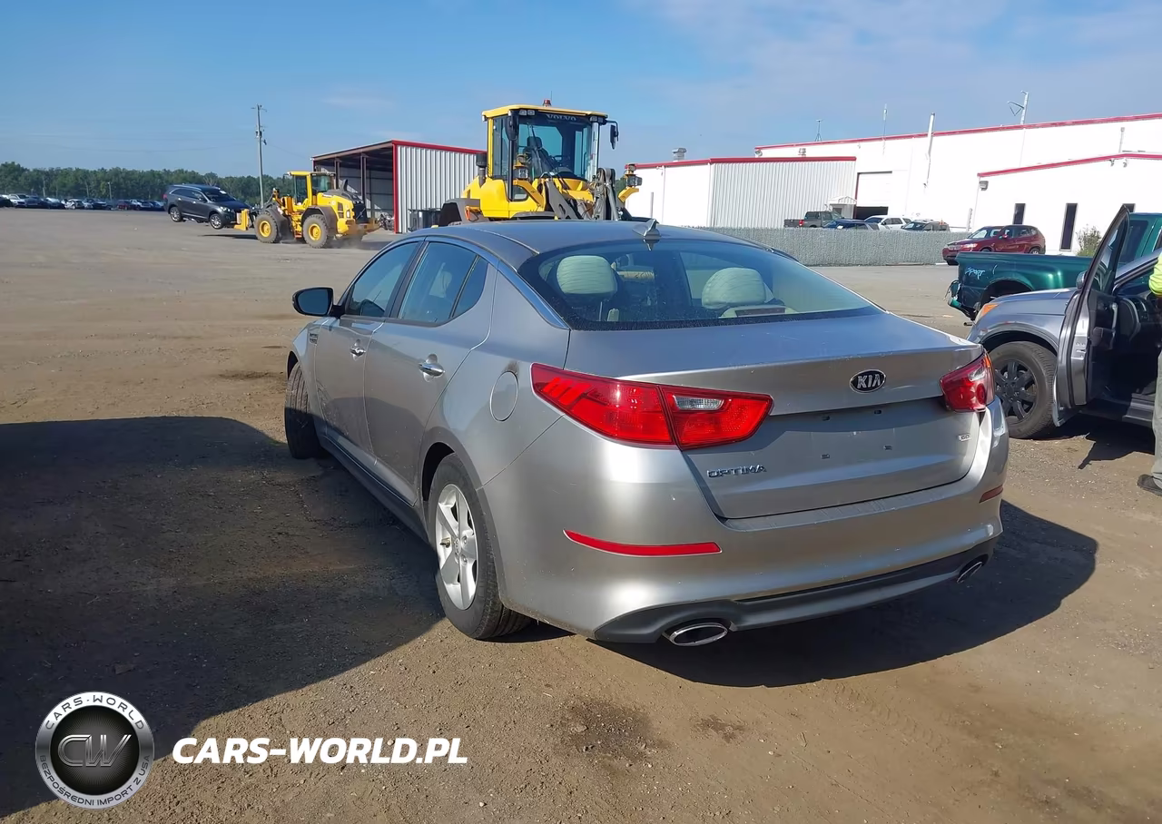 2014 Kia Optima Lx VIN:KNAGM4A76E5519812 - 3