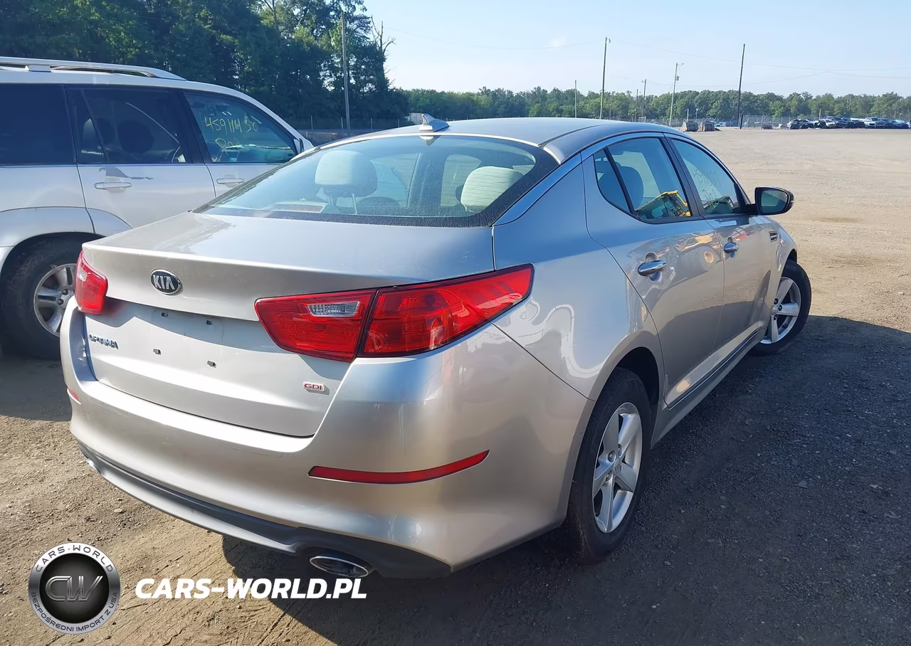 2014 Kia Optima Lx VIN:KNAGM4A76E5519812 - 4